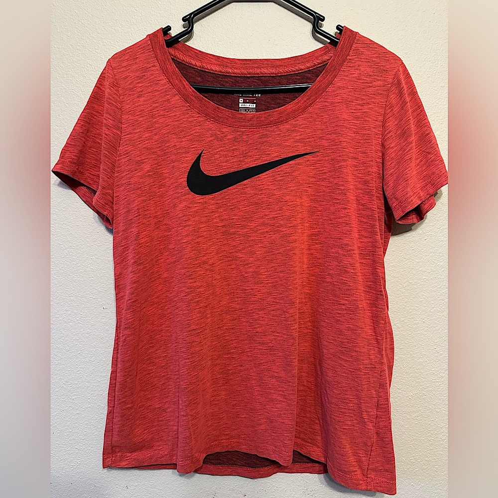 Women Nike Dri-Fit t shirt, workout tee, size medium